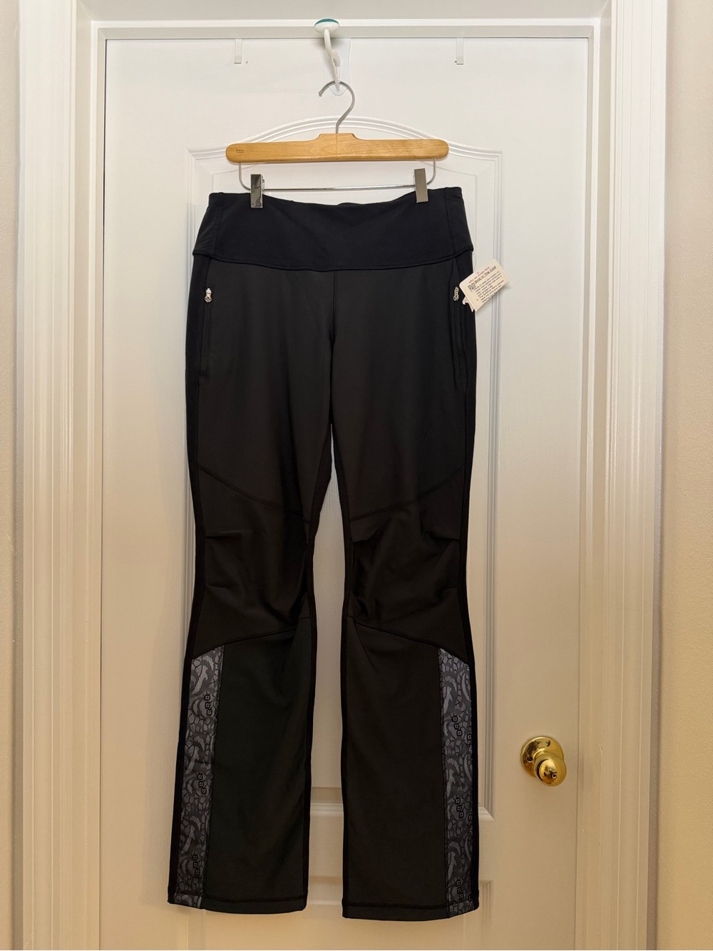 NWT Lululemon Athletica Run: Bold In The Cold Pant Womens Size 10 Black NEW Rare - Picture 5 of 15
